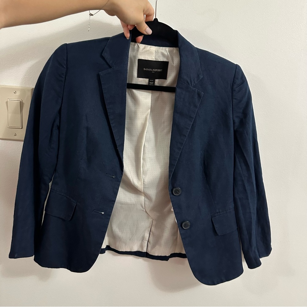 Banana Republic Blue Blazer
